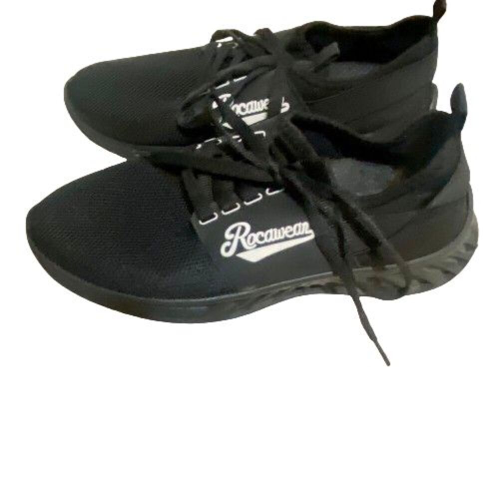 Womens Sneakers Size 7 Comfort Shoes Black Mesh Rocawear